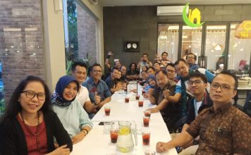 Buka bersama dan silaturahmi pengurus DPD Jatim dg media di Surabaya