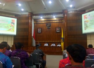 Sosialisasi Implemengasi Pergub Bali 99 Tahun 2018 oleh Dinas Koperasi & UKM Provinsi Bali.