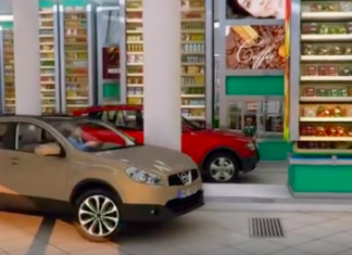 Drive Through Supermarket Concept