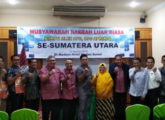 Acara MUSDALUB DPP Aprindo Sumatera Utara