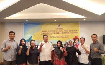 Edukasi BPOM untuk Rencana Aksi Nasional Penghapusan Merkuri