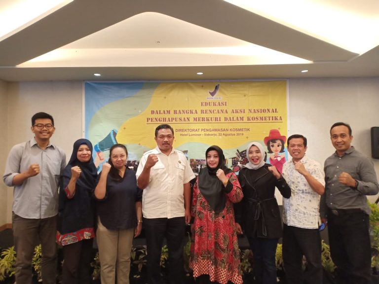 Edukasi BPOM untuk Rencana Aksi Nasional Penghapusan Merkuri