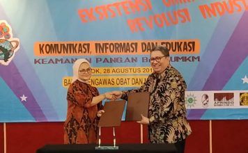 BPOM dan APRINDO dalam penguatan kerjasama pengawasan obat dan makanan