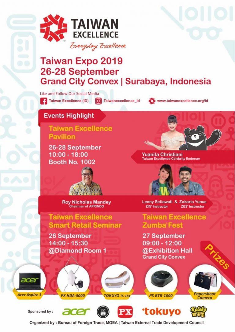 Taiwan Expo 2019, Grand City Convex Surabaya