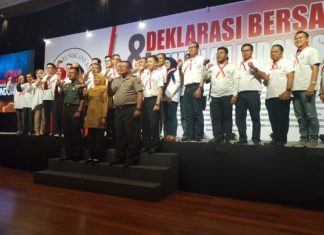 Aprindo mengikuti Deklarasi Bersatu dan Damailah Indonesia
