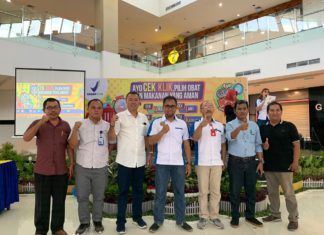 Pemerintah Kota Palu dan Pelaku Usaha Ritel berkomitmen Dukung KIE BPOM