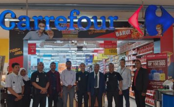 Kunjungan Kepala BPOM Timor Leste ke Toko Carrefour
