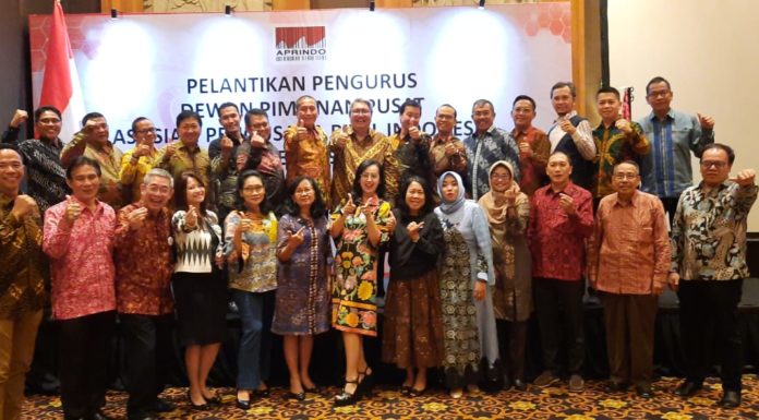 DPP APRINDO 2019-2023 Resmi Dilantik
