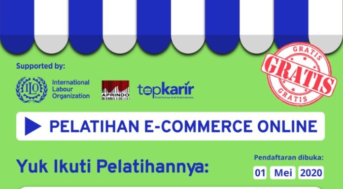 PELATIHAN E-COMMERCE ONLINE GRATIS! BATCH 5 & 6  Juli dan Agustus 2020