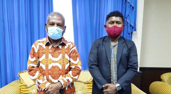 Kegiatan DPD APRINDO PAPUA dalam acara Grand Opening Rumah Coklat