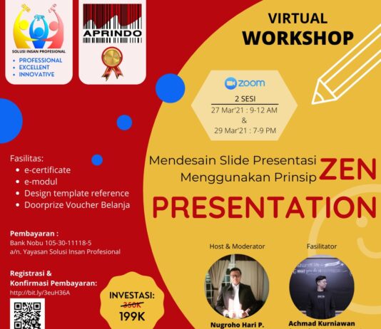 Virtual WORKSHOP “ZEN PRESENTATION”