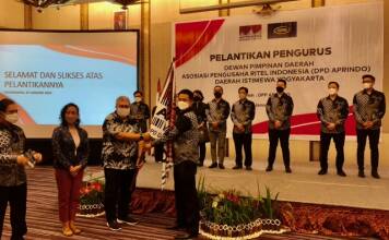 Pengurus Aprindo DIY Dilantik, Ingin Bantu Pulihkan Ekonomi Gaya Milenial