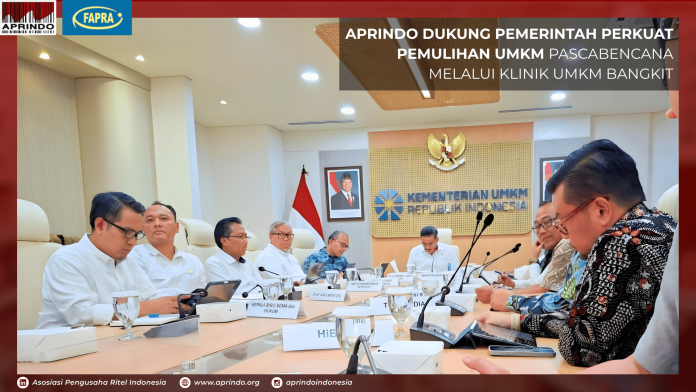 APRINDO Dukung Pemerintah Perkuat Pemulihan UMKM Pascabencana melalui Klinik UMKM Bangkitdepan.