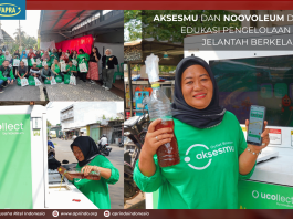 Aksesmu dan Noovoleum Dorong Edukasi Pengelolaan Minyak Jelantah Berkelanjutan