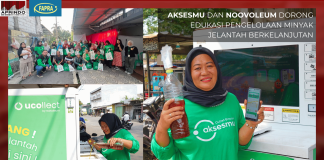 Aksesmu dan Noovoleum Dorong Edukasi Pengelolaan Minyak Jelantah Berkelanjutan
