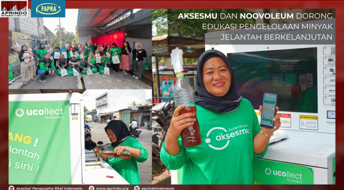 Aksesmu dan Noovoleum Dorong Edukasi Pengelolaan Minyak Jelantah Berkelanjutan