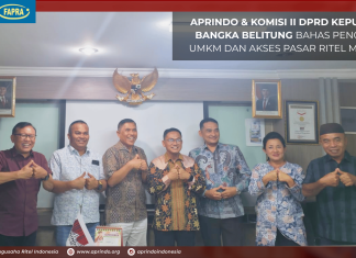 APRINDO dan Komisi II DPRD Kepulauan Bangka Belitung Bahas Penguatan UMKM dan Akses Pasar Ritel Modern
